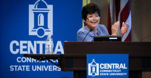 President Toro at opening meeting 2025