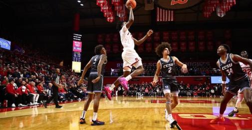 Central college basketball game