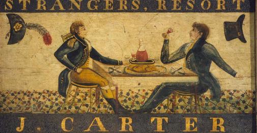 Image of an 18th-century tavern sign
