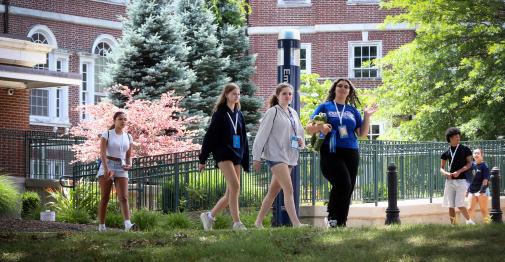 It's orientation season at Central, and new first-year students are touring campus to learn all about the college experience and get ready for their first semester.