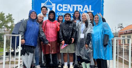 Rain couldn’t dampen Central’s spirit at the annual Hartford Puerto Rican Parade on Sept. 13, as students, faculty and staff came together to celebrate Puerto Rican culture and community.