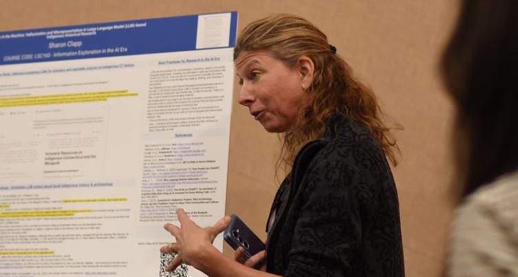 Sharon Clapp poster session