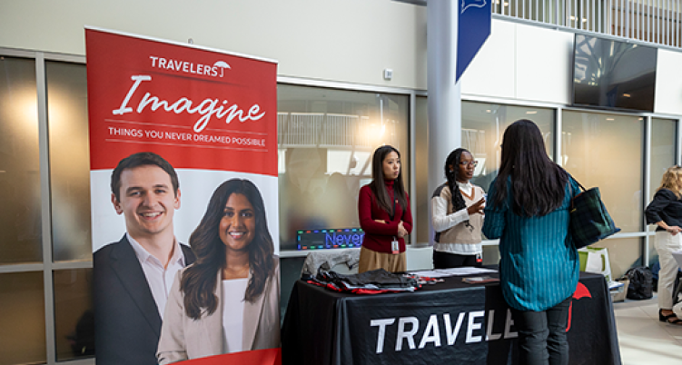 Travelers Imagine booth