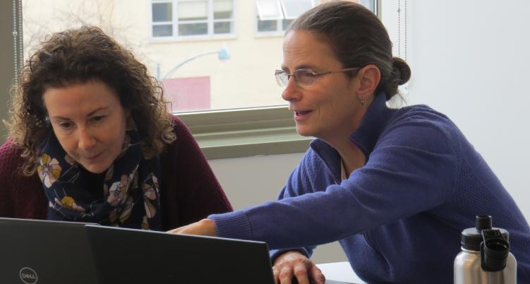 Two members of Education Department