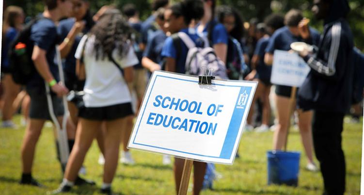 School of education sign