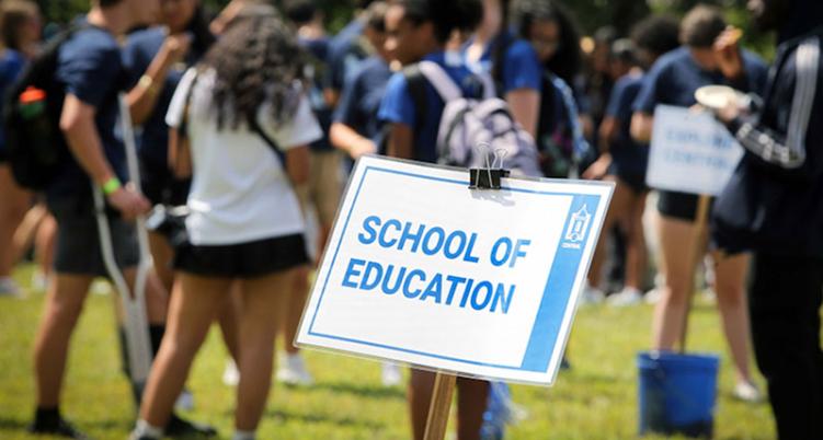 School of Education sign