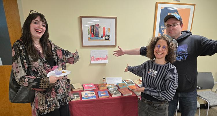 Banned Books Mocktail Party Hosted by Sigma Tau Delta and The Helix