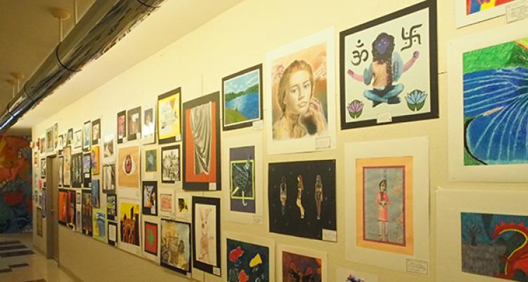 Hallway of Paintings
